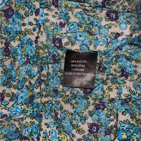 Red Berry Romper Floral Ruffle - Picture 10 of 13